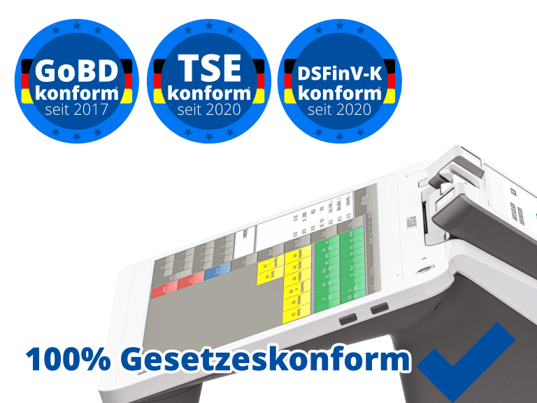 All-in-One Kassensystem POSSUM12 gesetzeskonform TSE, DSFinV-K