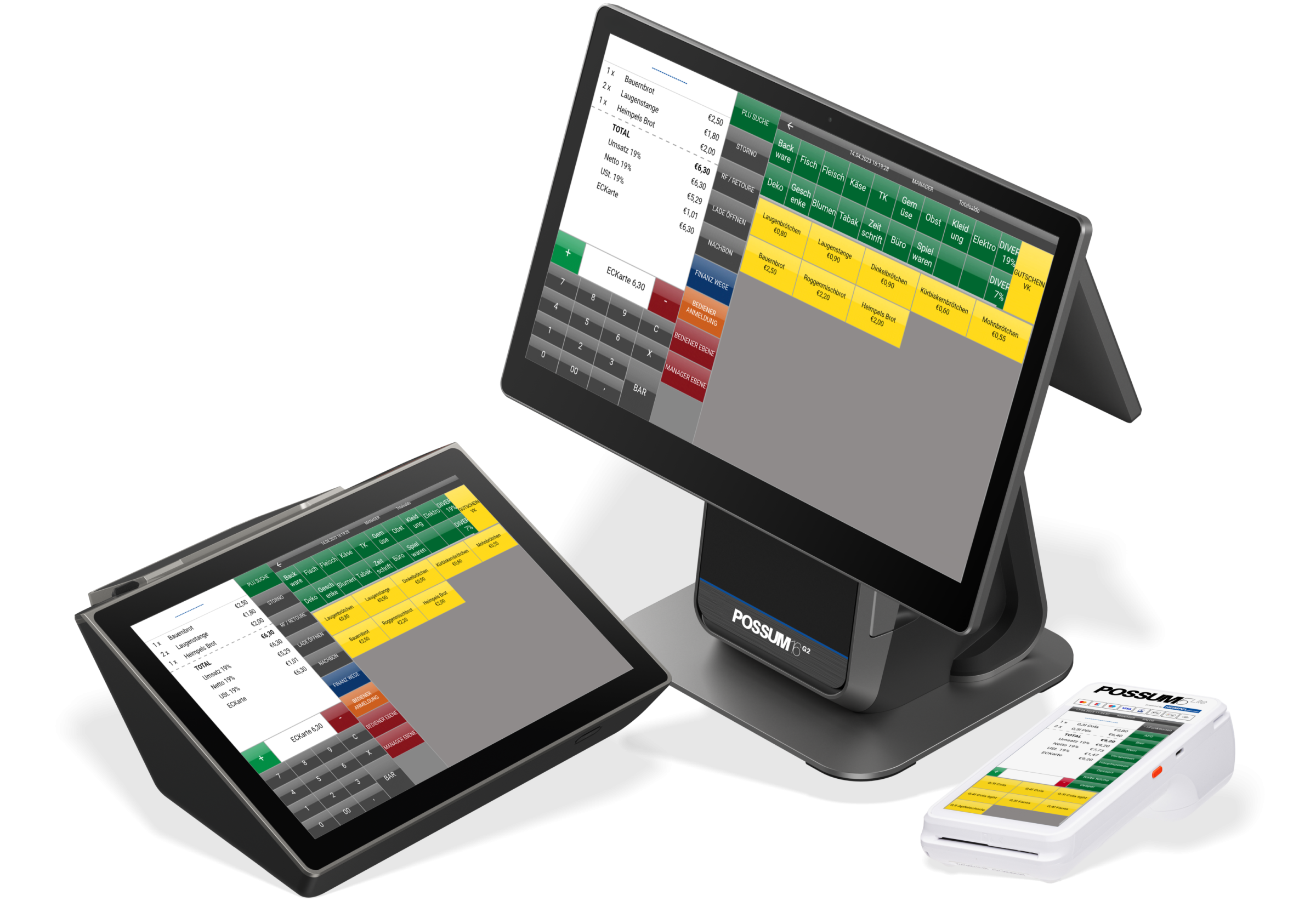 All in One Kassensysteme mit TSE finanzamtkonform v50