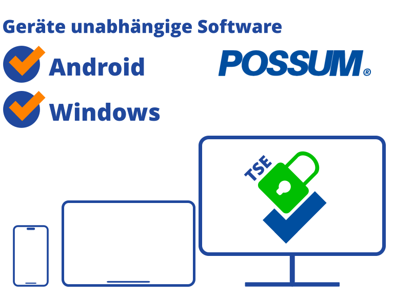 Kassensoftware TAXOPOS Geräte unabhängig Android iOS Windows