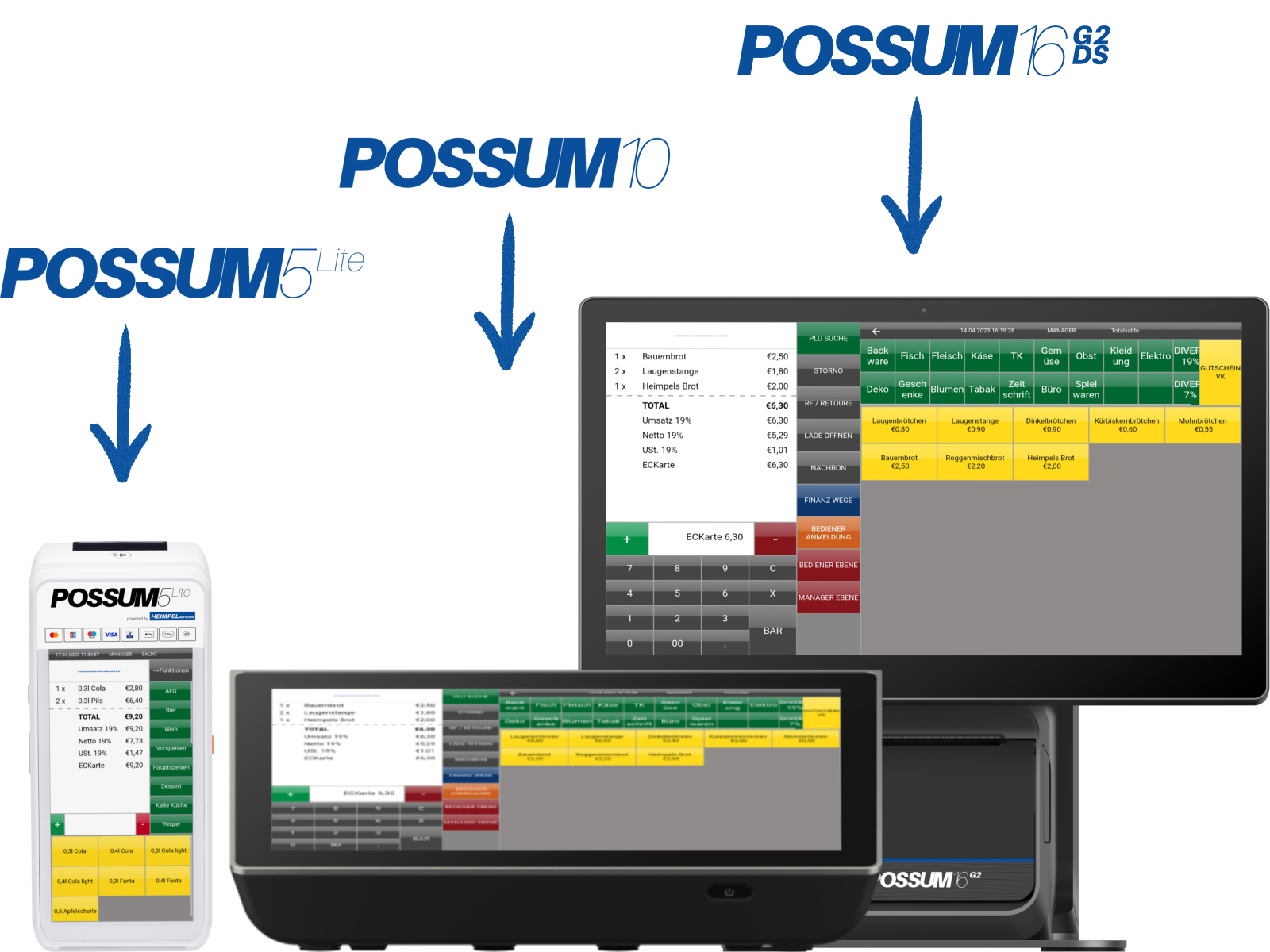 Kassensysteme für Gastronomie, Einzelhandel und viele weitere Branchen (2026) - mit Bezeichnung
