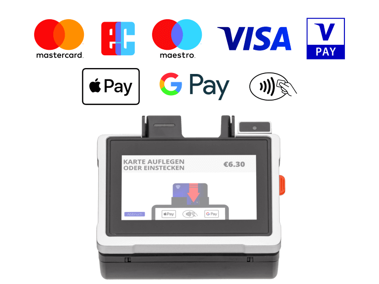 Mobiles Kassensystem POSSUM8 Kartenzahlung EC-Cash All-in-One