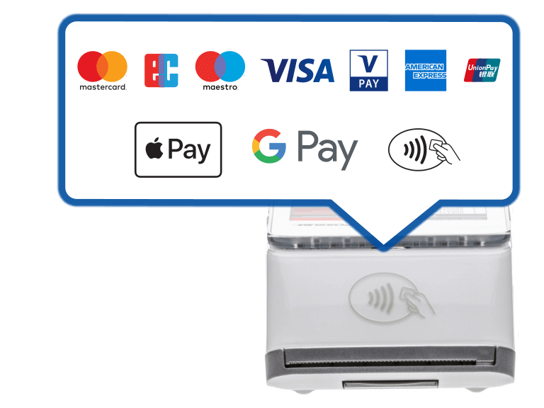 Registrierkasse Einzelhandel und Gastronomie mobil POSSUM5 Kartenzahlung EC-Cash Gerät All-in-One