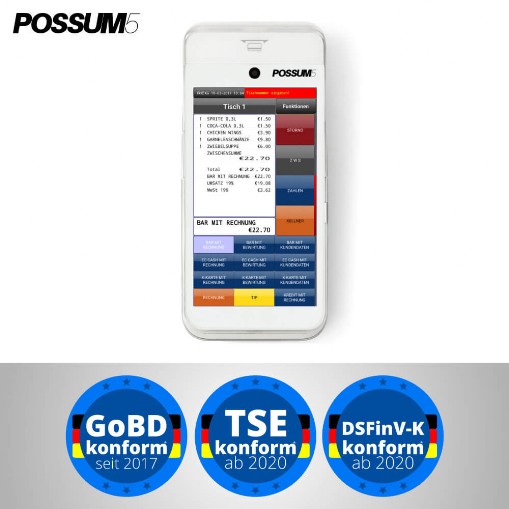POSSUM5 All-in-One Kassensystem TSE