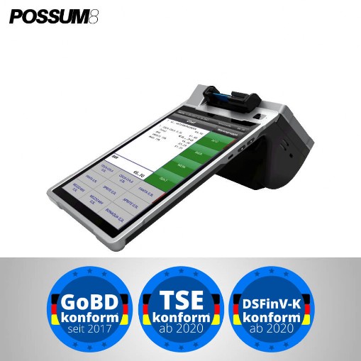 POSSUM8 All-in-One Kassensystem TSE